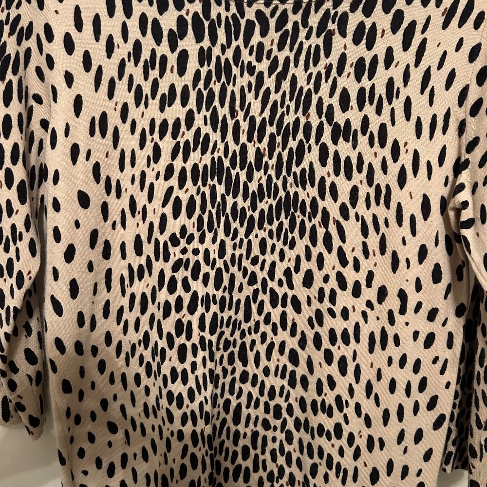 Leopard Print Sweater - image 2